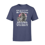 Tattoo Skull I Have No Feelings Skull - Standard T-shirt - PERSONAL84