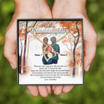 To My Granddaughter Necklace Wherever Journey In Life Personalized Gift - PERSONAL84