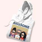 Dad Custom Shirt Awesome Like My Daughter Personalized Father's Day Gift