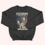 Veteran Custom Shirt Assuming I'm Just An Old Man Was Your First Mistake Personalized Gift
