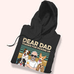 Dog Custom Shirt Thanks For Picking Up Our Poop And Stuff Personalized Gift