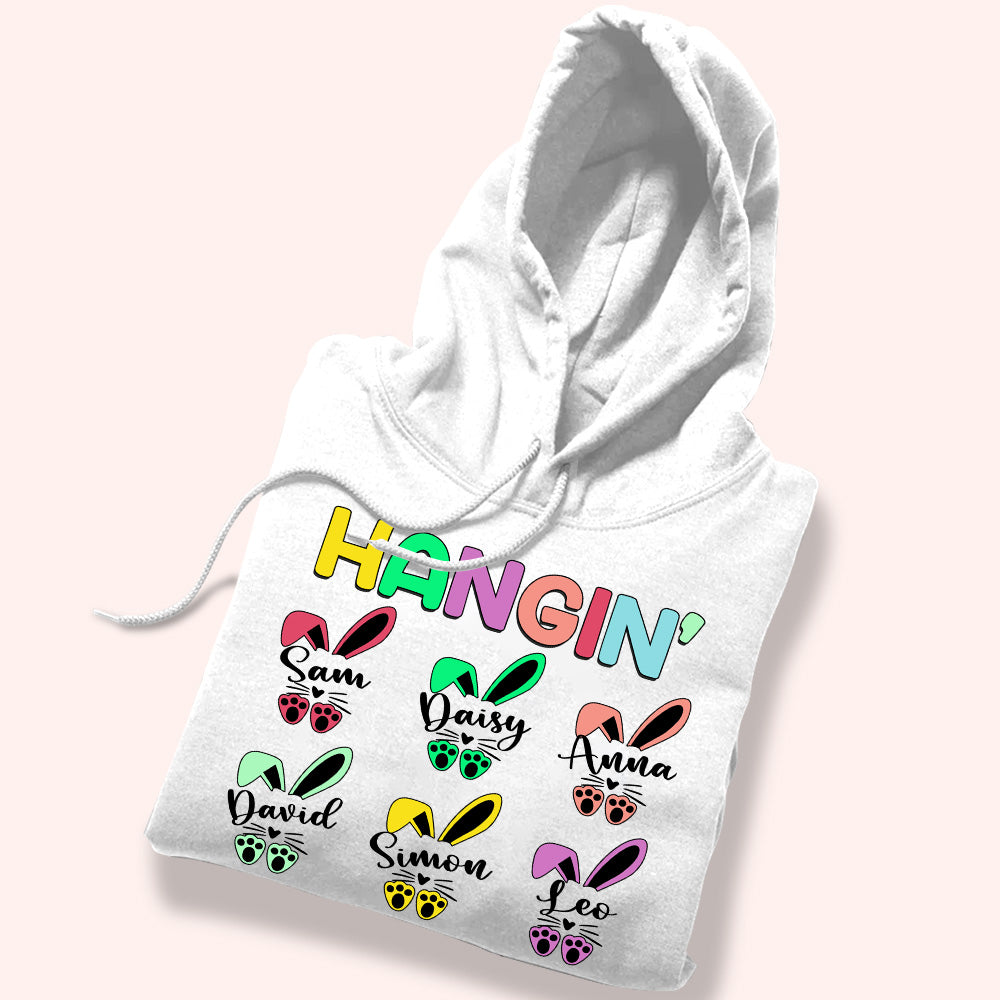 Easter Custom Shirt Grandma Hanging With My Peeps Personalized Gift