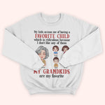 Grandma Custom Shirt My Grandkids Are My Favorite Personalized Gift
