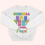 Easter Custom Shirt Grandma Of The Most Awesome Peeps Personalized Gift