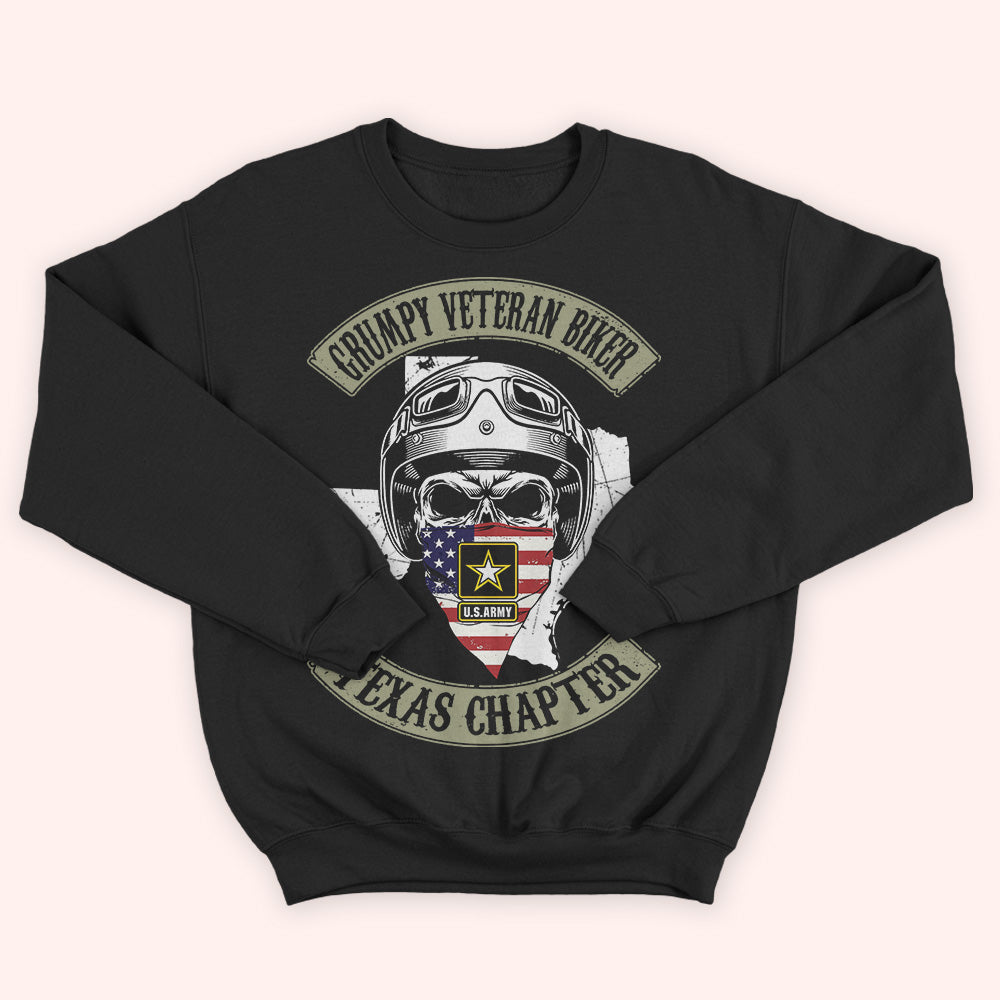 Veteran Custom Shirt Grumpy Veteran Biker Personalized Gift