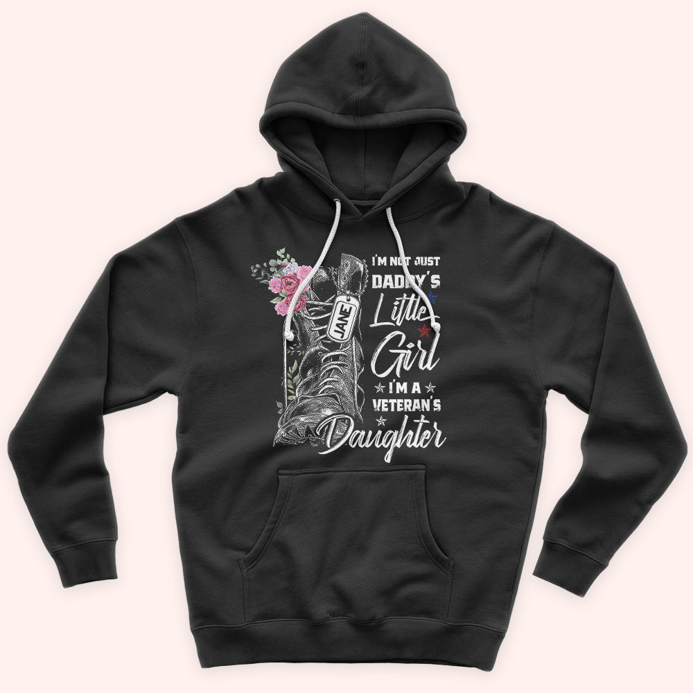 Veteran Custom Shirt I'm A Veteran's Daughter Personalized Gift