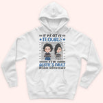Bestie Custom Shirt If We Get In Trouble It's My Bestie's Fault Personalized Best Friend Gift