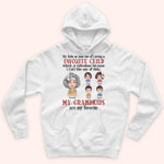 Grandma Custom Shirt My Grandkids Are My Favorite Personalized Gift