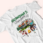 Camping Custom Shirt Grandma's Happy Campers Personalized Gift