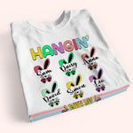 Easter Custom Shirt Grandma Hanging With My Peeps Personalized Gift
