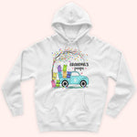 Easter Custom Shirt Grandma's Peeps Vintage Truck With Grandkids Name Personalized Gift
