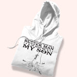 Dad Custom Shirt I Asked God To Make Me A Better Man Personalized Father's Day Gift