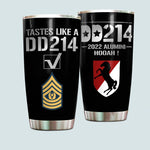 Veteran Custom Tumbler Tastes Like A DD214 Personalized Gift