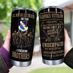 Veteran Custom Tumbler I Miss Being Cold Tired & Hungry Personalized Gift