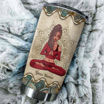 Yoga Custom Tumbler Not Sugar And Spice I'm Sage Hood And Wish A Mufuka Would Personalized Gift