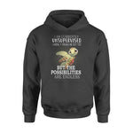 Turtle Turtle I Am Currently Unsupervised - Standard Hoodie - PERSONAL84
