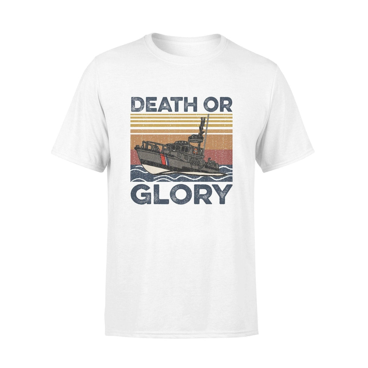 United States Coast Guard Death Or Glory- Standard T-shirt - PERSONAL84