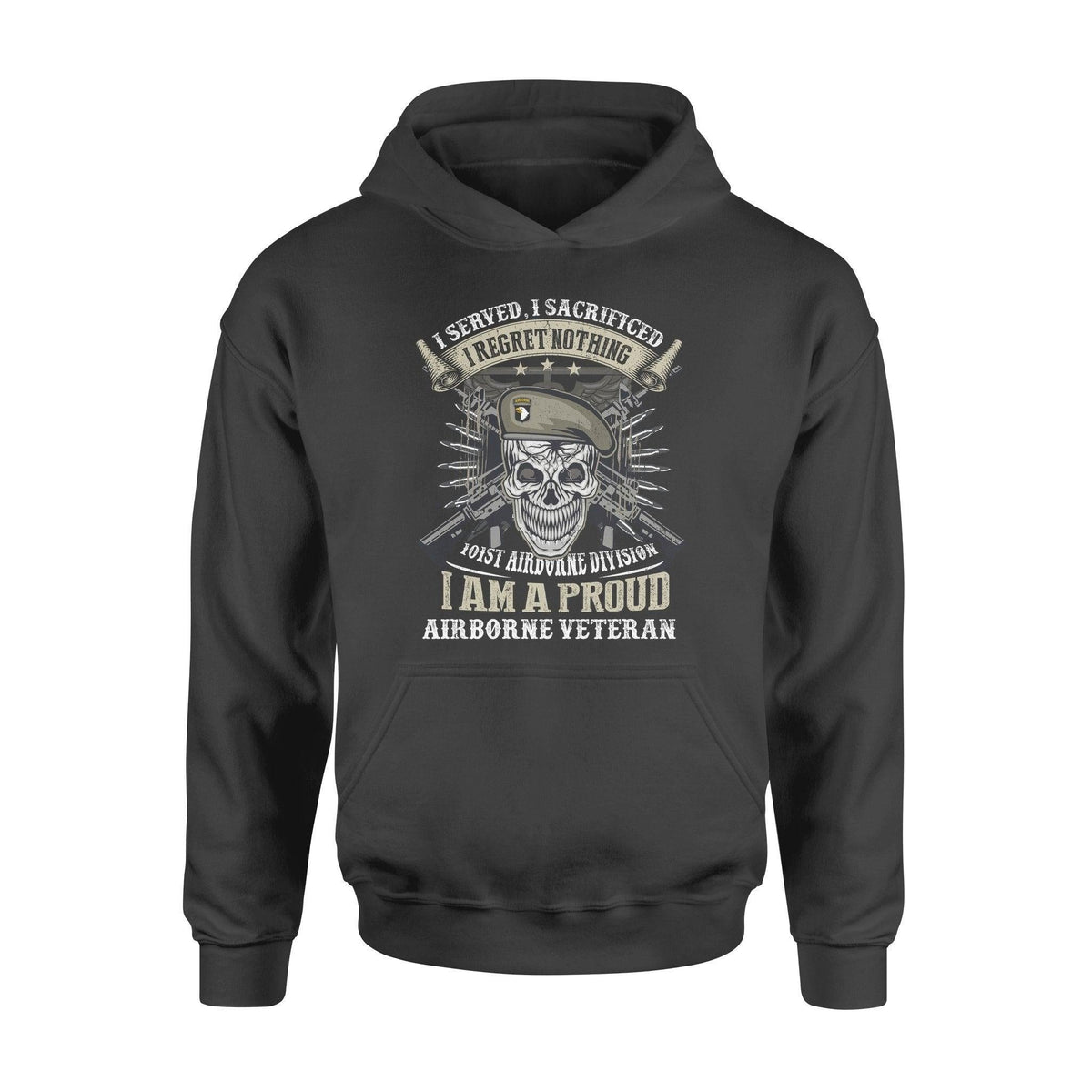 US Airborne Airborne I Served I Sacrificed - Standard Hoodie - PERSONAL84
