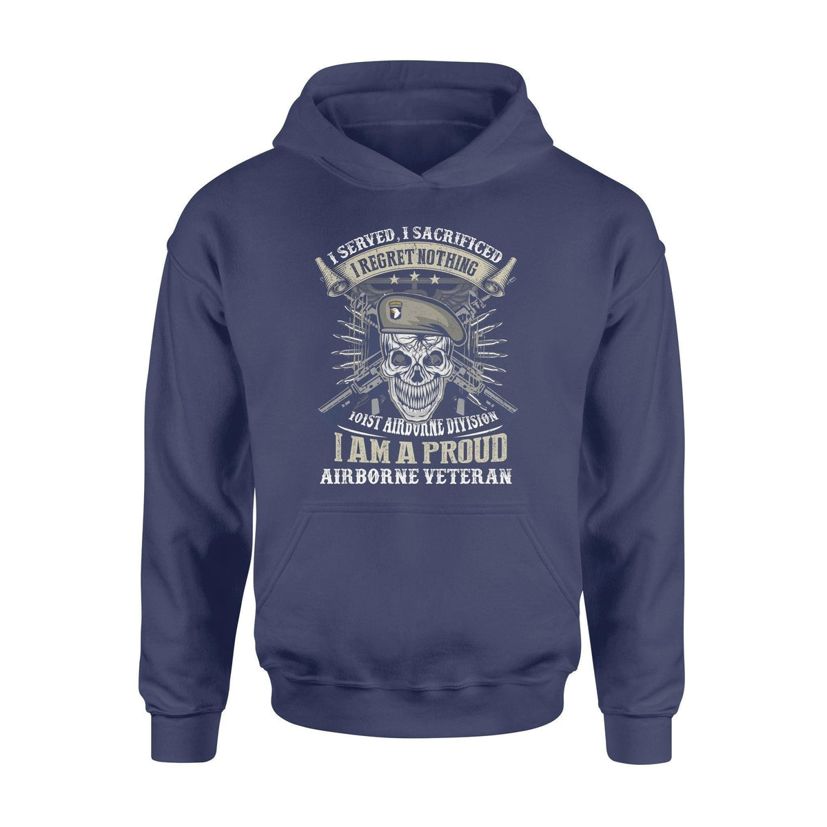 US Airborne Airborne I Served I Sacrificed - Standard Hoodie - PERSONAL84