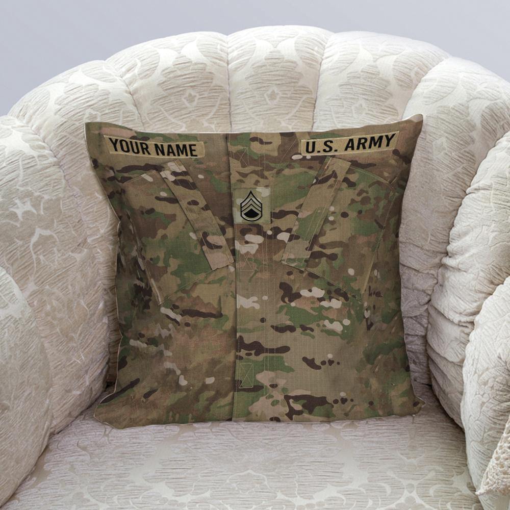 US. Army Custom Pillow US. Army Uniform Personalized Gift - PERSONAL84