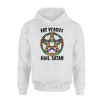 Veggies Satan Eat Veggies Hail Satan - Standard Hoodie - PERSONAL84