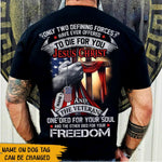 Veteran Custom Shirt Die For You Jesus Christ Personalized Gift - PERSONAL84