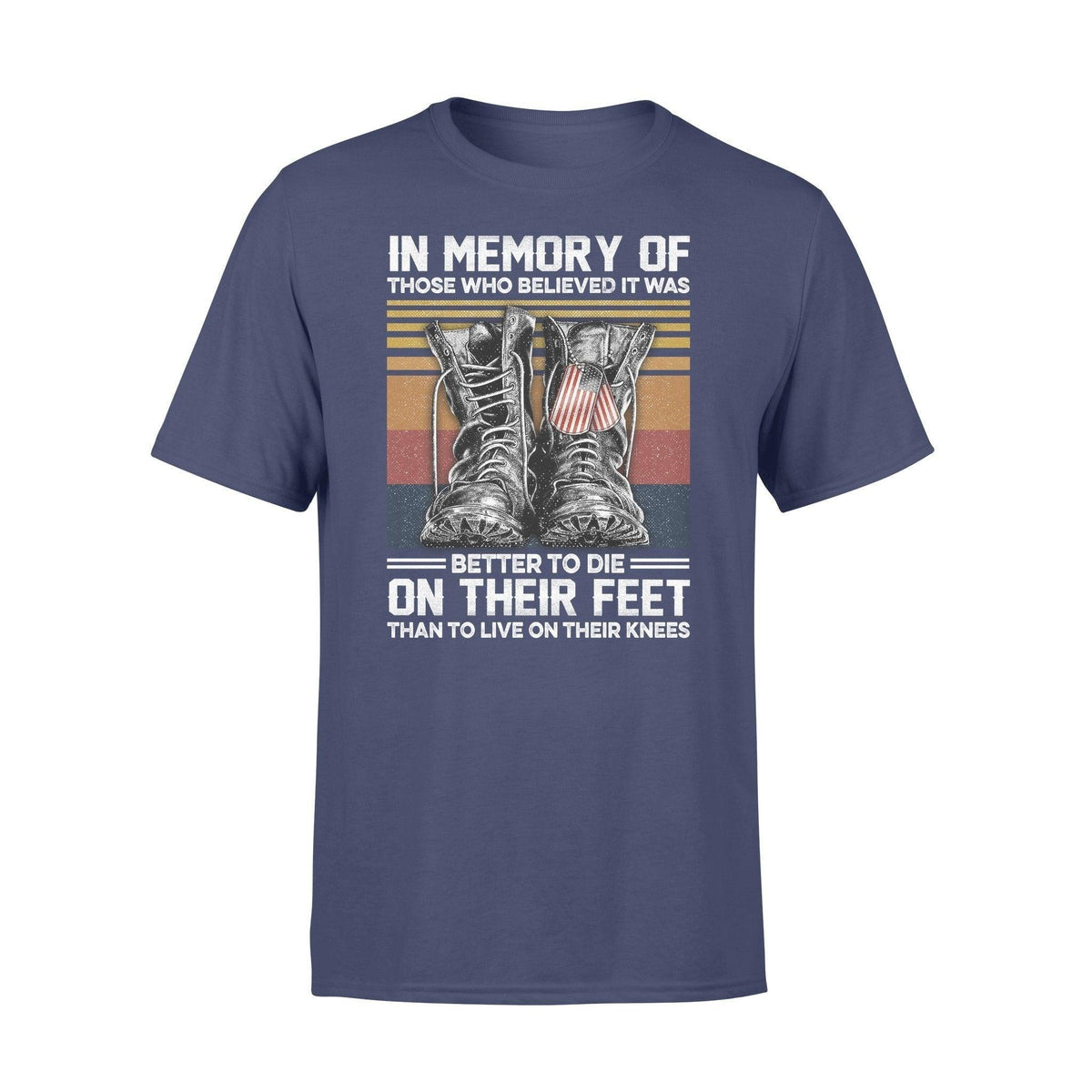 Veteran Day Veteran In Memory - Standard T-shirt - PERSONAL84