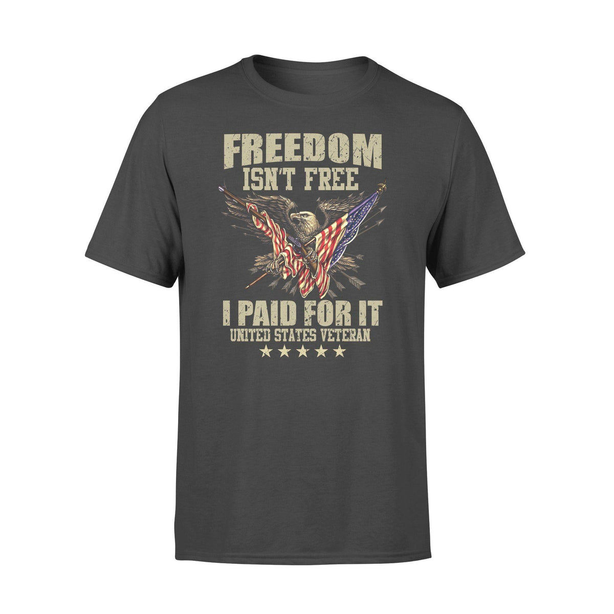 Veteran Veteran Freedom Isn't Free - Standard T-shirt - PERSONAL84