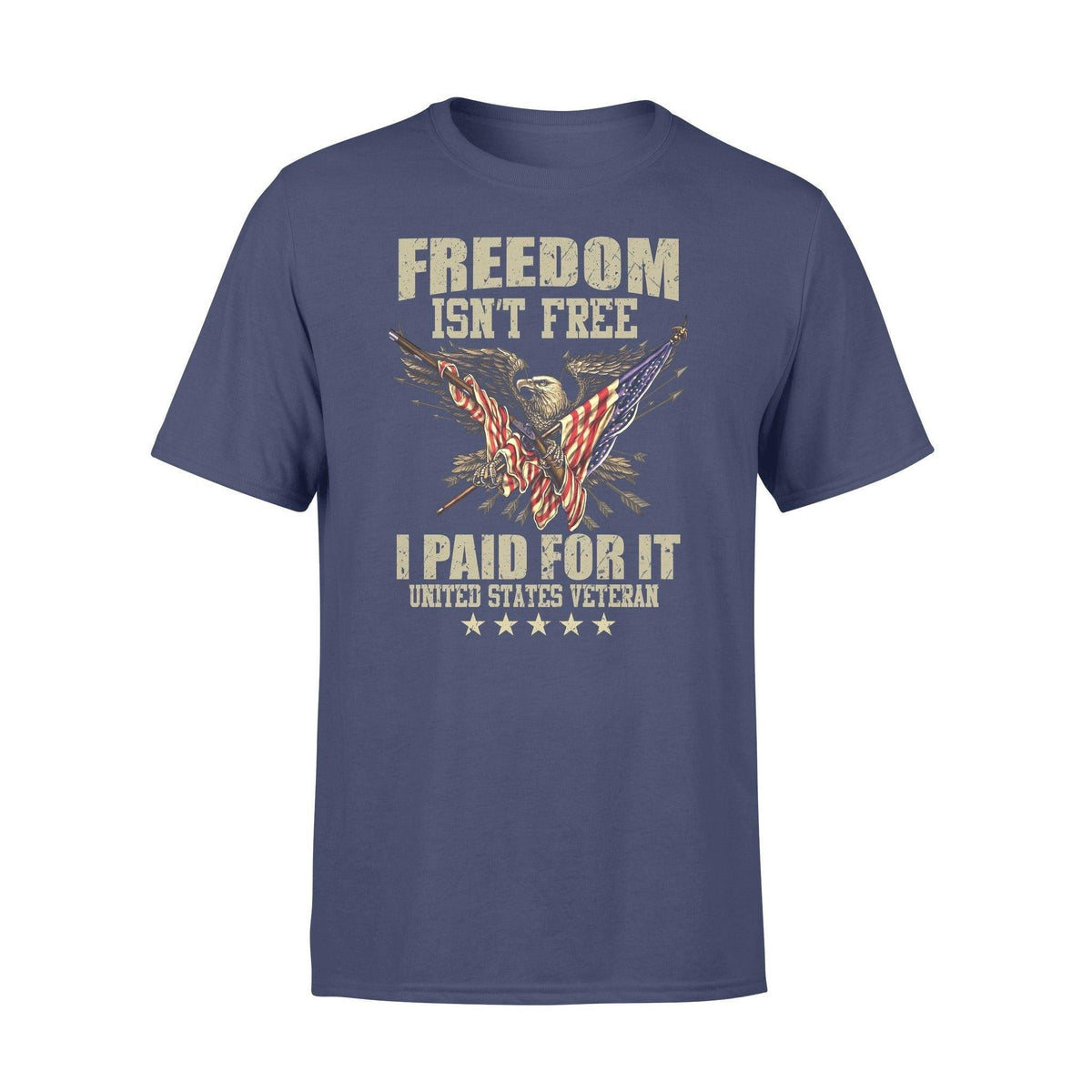 Veteran Veteran Freedom Isn't Free - Standard T-shirt - PERSONAL84