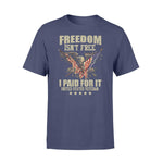 Veteran Veteran Freedom Isn't Free - Standard T-shirt - PERSONAL84