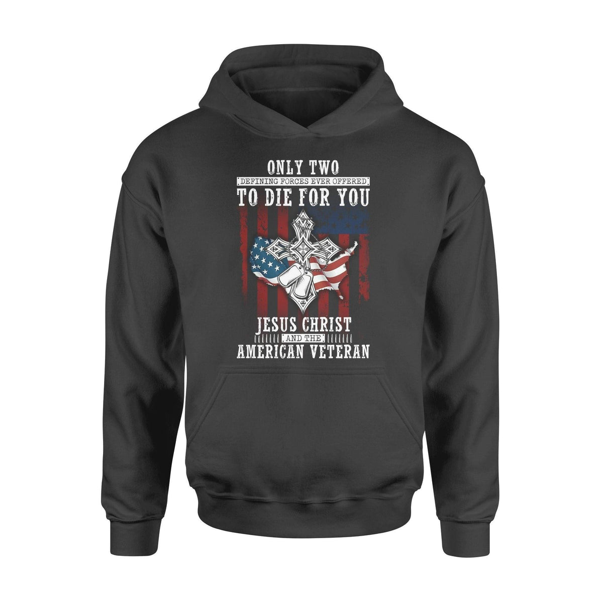 Veteran Veteran To Die For You Jesus Christ - Standard Hoodie - PERSONAL84