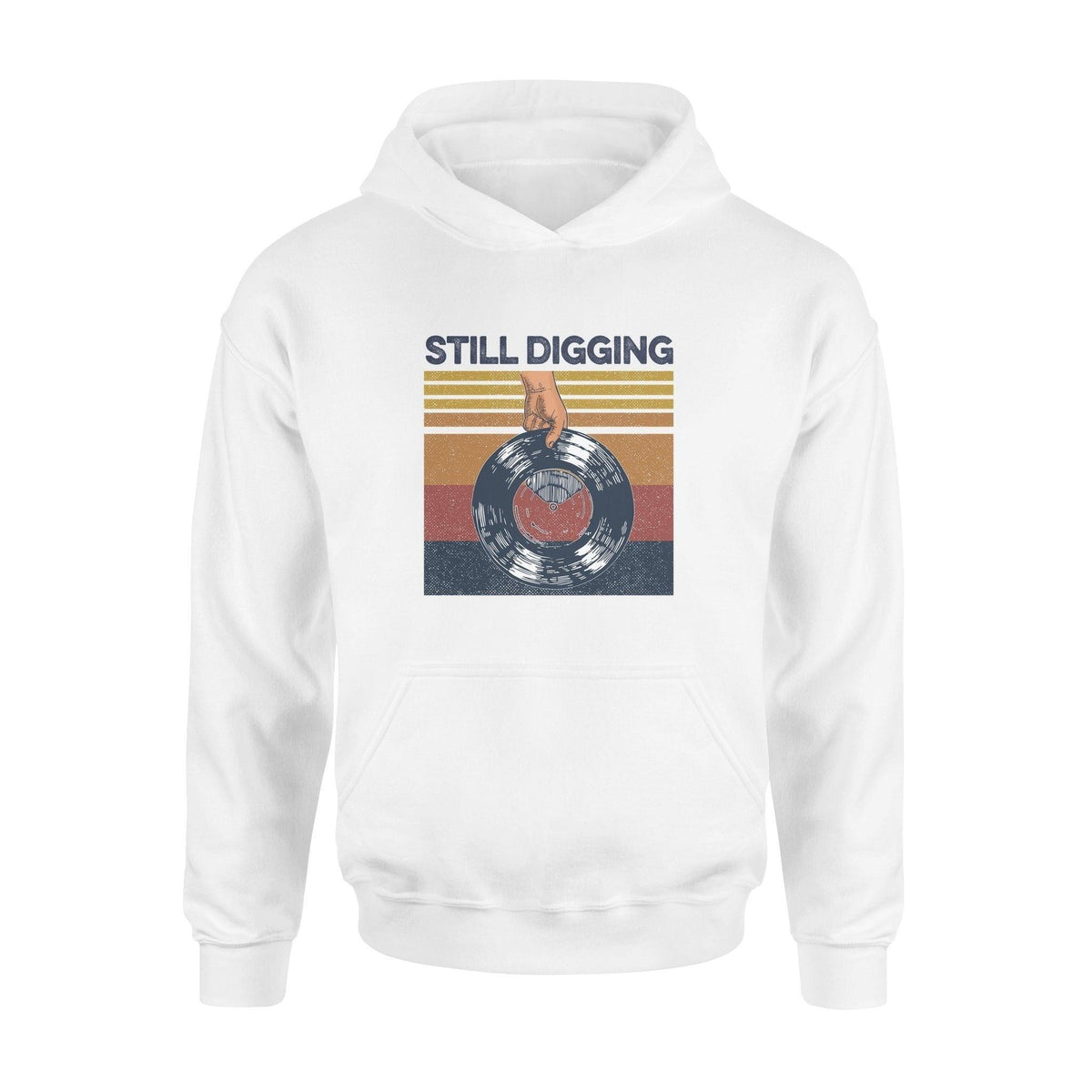 Vinyl Still Digging Funny - Standard Hoodie - PERSONAL84