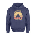 Yoga, Horse Namastay On My Horse - Standard Hoodie - PERSONAL84