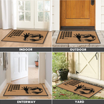 Pedro the Dancing Raccoon Door Mat, Funny Welcome Doormat