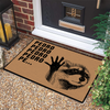 Pedro the Dancing Raccoon Door Mat, Funny Welcome Doormat