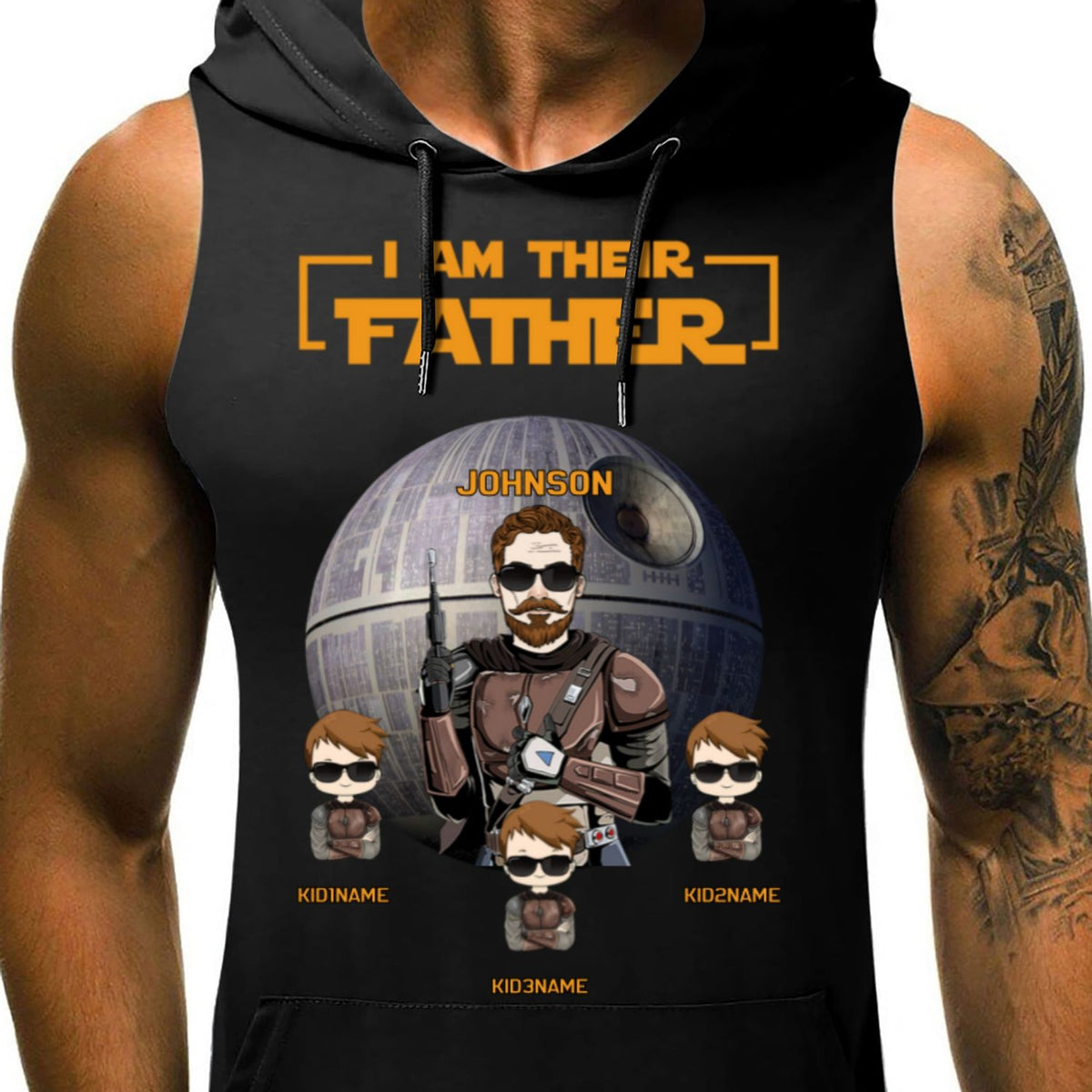 I Am Their Father Custom Hoodie Tanktop, Tshirt, Dad Gifts, Father Day Gifts Idea