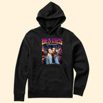 Friends Besties Bootlag Rap Retro Custom Photo - Personalized Photo Shirt