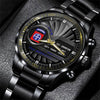 82d Airborne Division Fashion Watch Duty Honor Country Black Watch Custom Military Gift