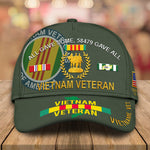 Veteran Custom Cap All Gave Some 58479 Gave All Vietnam Veteran Personalized Gift