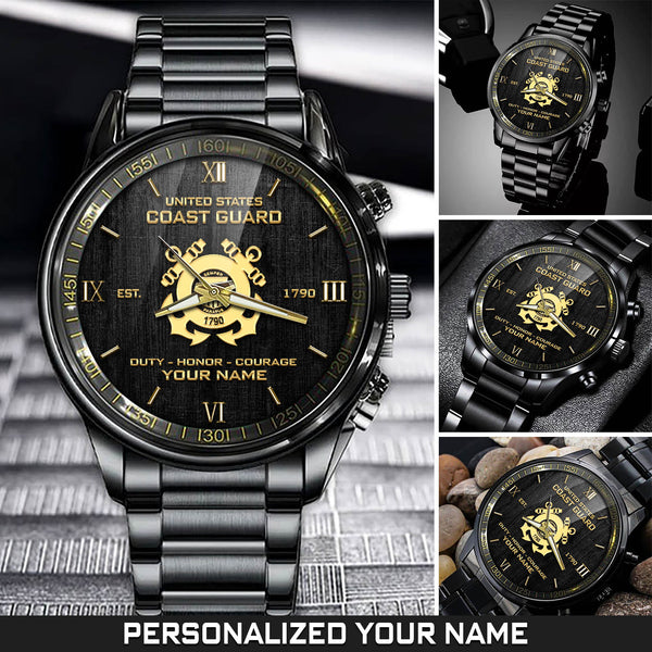 United States Coast Guard Watch Semper Paratus Coast Guard Fashion Wat ...