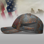 Vietnam Veteran Eagle Ribbon Cap I Have DD-214 I Have Served My Country Baseball Cap Custom Vietnam Veteran Gift