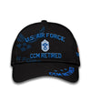 U.S. Air Force Baseball Caps CCM Retired Cap Personalized Air Force Retirement Gifts