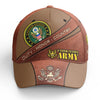 United States Army Brown Cap Honor Country US Army Emblem Cap Custom Name And Army Rank Gift