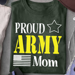 Proud US Army T-Shirt U.S Army Family Matching Shirt Personalized Military Gift