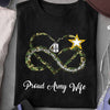 Proud U.S Army T-Shirt The Love Between Family Knows No Distance Army Shirt Personalized Family Army Gift