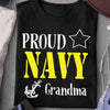 Proud Navy Family T-Shirt U.S Navy Anchor Shirt Military Gift