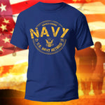 US Navy T-Shirt Served And Honored US Navy Retired Shirt Military Retirement Gift