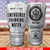 Silver Army Tumbler Emergency Drinking Water Military Tumbler Personalized Solider Gift