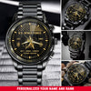 Military USSF Watch U.S Space Force Est. 2019 Black Fashion Watch Custom Space Force Gift