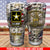 Army Tumbler With Camo Pattern Proudly Served Duty Honor Country Tumbler Personalized Military Gift